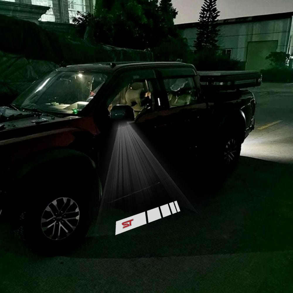 Premium LED Side Wing Mirror Projector Puddle Approach Lights for Ford F250 - 2017-2026