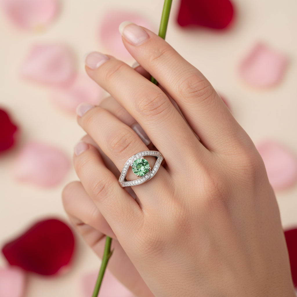 Grand Gesture Ring - On Hand