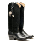 Feathered Boot Charm