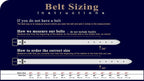 Genuine Leather Western Belt – Tooled Black & Tan with Blue Buckstitch
