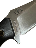 Stomp Customs Colab with Krebs Customs Jobber  5160 Fixed Blade Knife | Limited 4 of 50 | Kydex Sheath