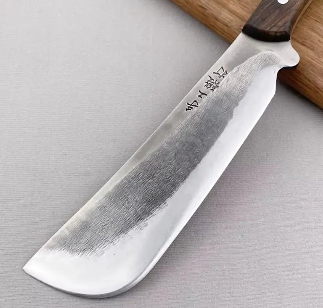 Forged Butcher Cleaver & Bone Chopper Set | 8CrMoV13 Heavy Kitchen Knives