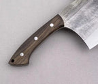 Forged Butcher Cleaver & Bone Chopper Set | 8CrMoV13 Heavy Kitchen Knives