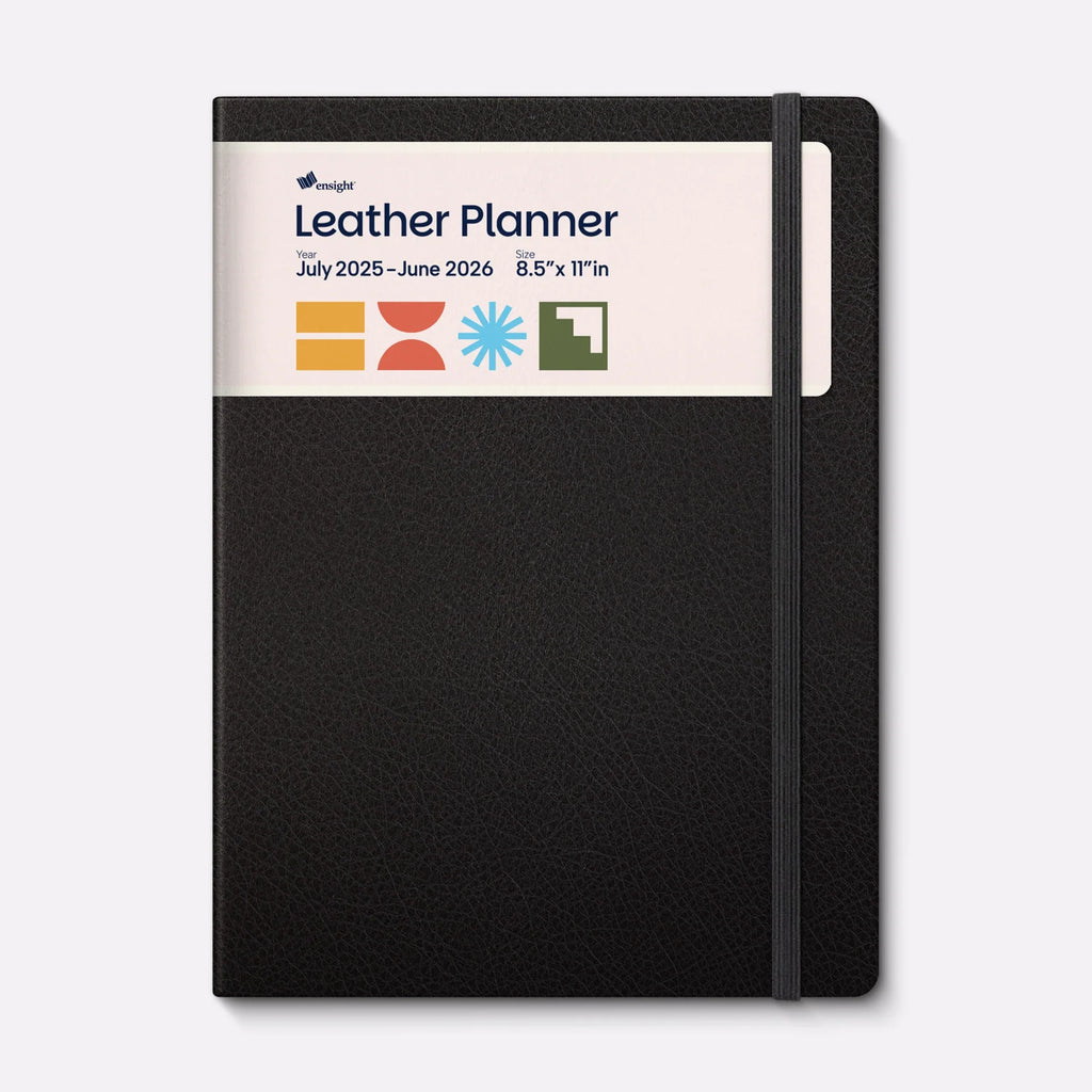 2025 2026 Leather Planner