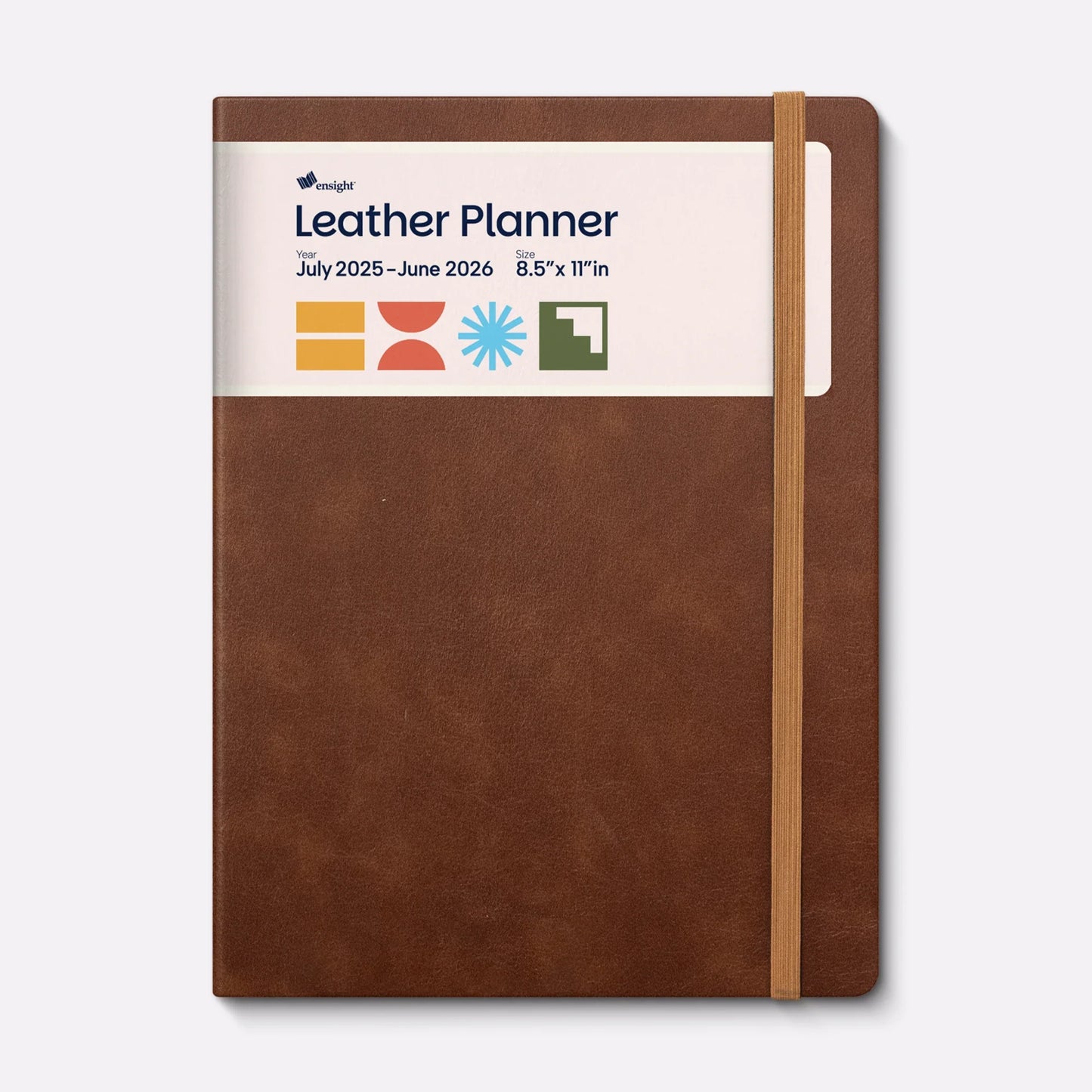 Leather Planner 2025 2026