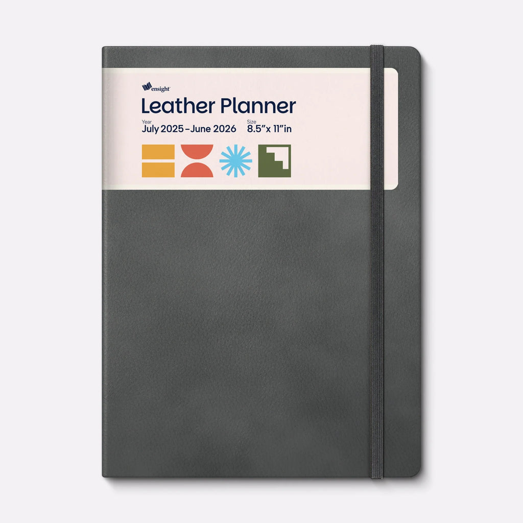 Leather Planner 2025 2026