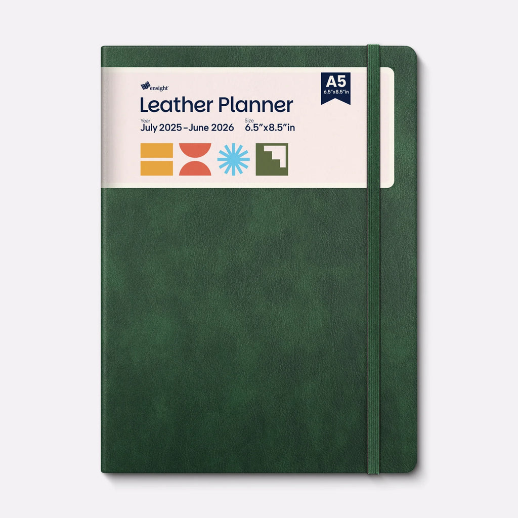 2025 2026 Leather Planner