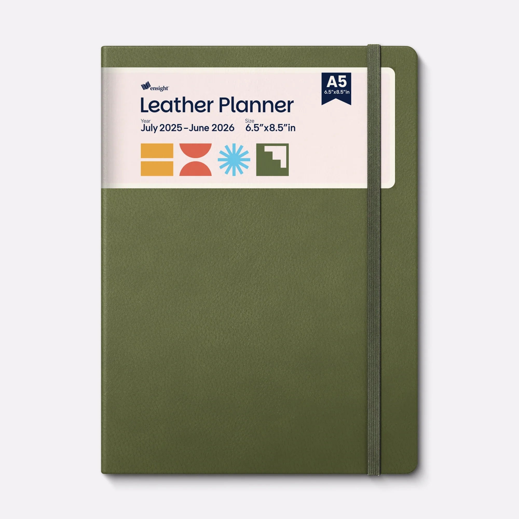 2025 2026 Leather Plannert