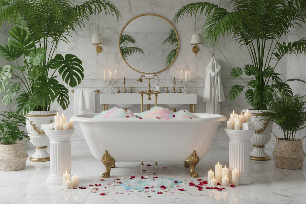 Luxury Cast Iron Bathtub Bathroom