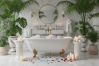 Luxury Cast Iron Bathtub Bathroom