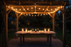 Pergola Dining Scene