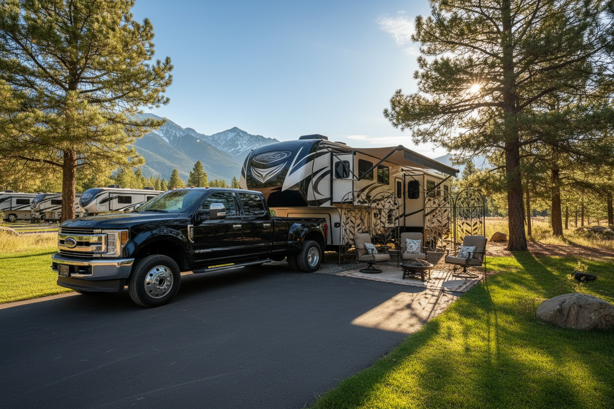 RV Park Setting