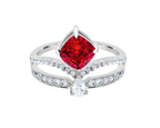 Solitaire Scandal Ring