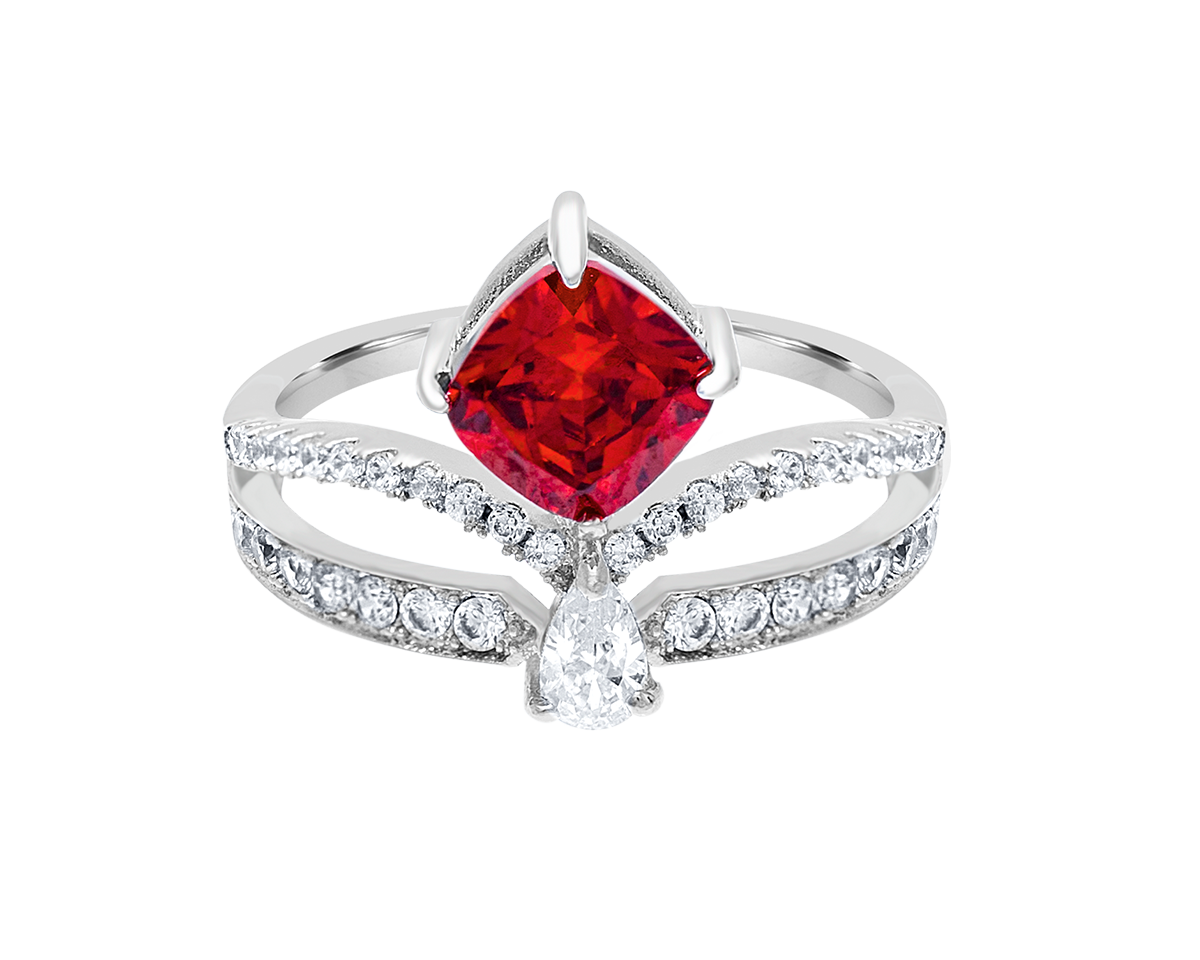 Solitaire Scandal Ring