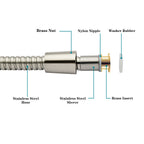 96 Inch Shower Hose for Hand Held Shower Head,Stainless Steel Hose