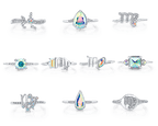 Virgo, The Virgin - Jewel Candle