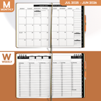 A4 Leather Appointment Book 2026